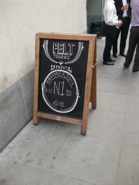Pelt Trader London EC4 taken August 2015. (Sign). Published on 16-08-2015