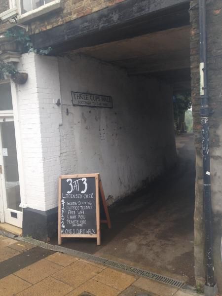 3@3 - Alleyway entrance from Fore Hill. (Pub). Published on 17-08-2015