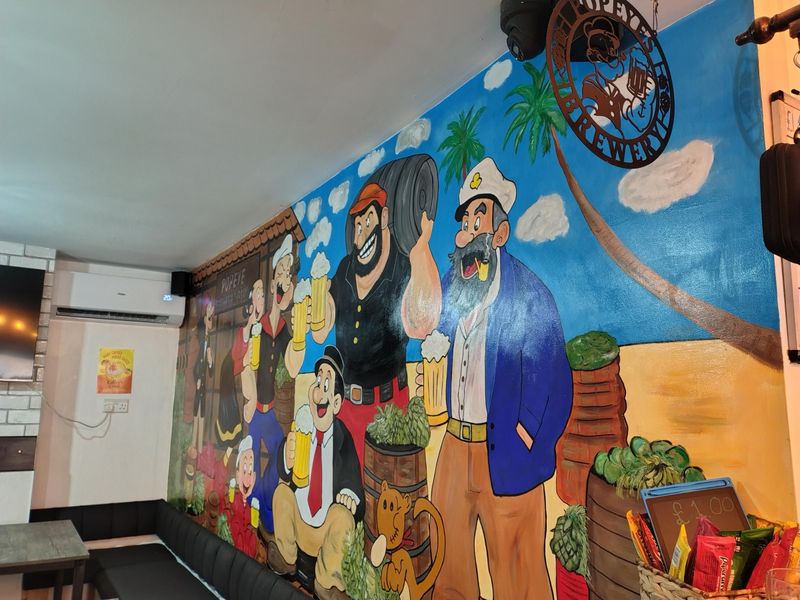 Popeye montage created by artist Dean Hogan for Popeye brewery.. (Brewery). Published on 16-08-2026