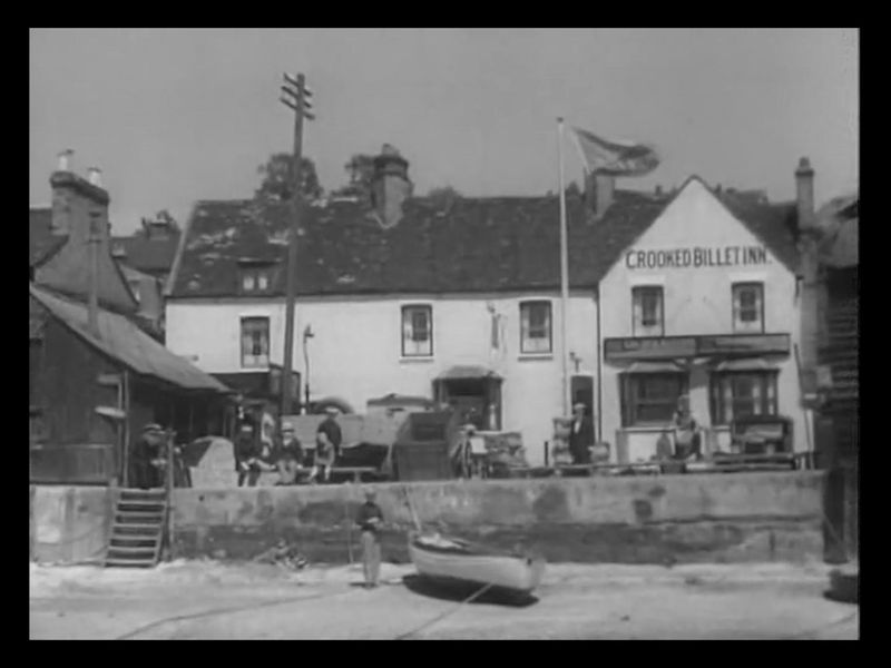 a still from a 1930's film called Flood Tide which featured a th. Published on 28-01-2025 