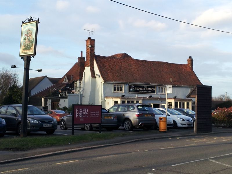 George & Dragon - Mountnessing. (Pub, External). Published on 10-02-2014 