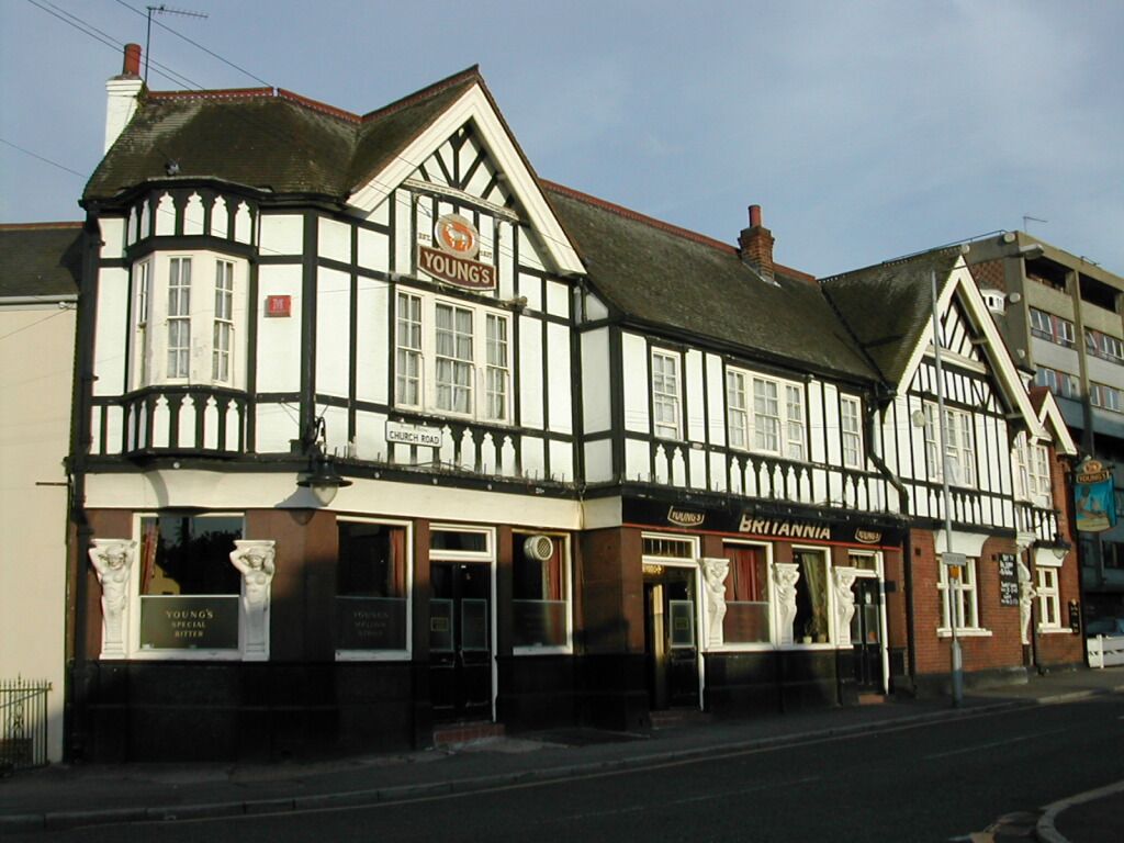 Britannia - Barking (2). (Pub, External). Published on 05-01-2014