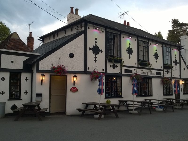 Green Man - Herongate (1). (Pub, External). Published on 08-07-2014