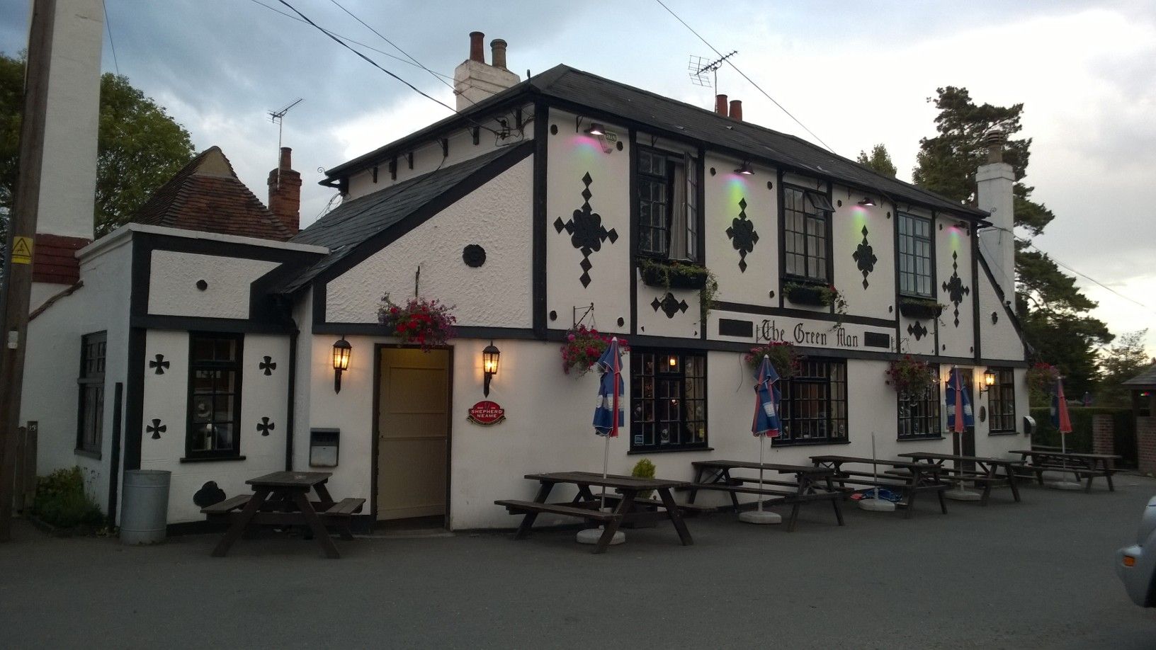 Green Man - Herongate (1). (Pub, External). Published on 08-07-2014