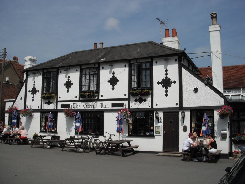 Green Man - Herongate (3). (Pub, External, Key). Published on 01-08-2014 