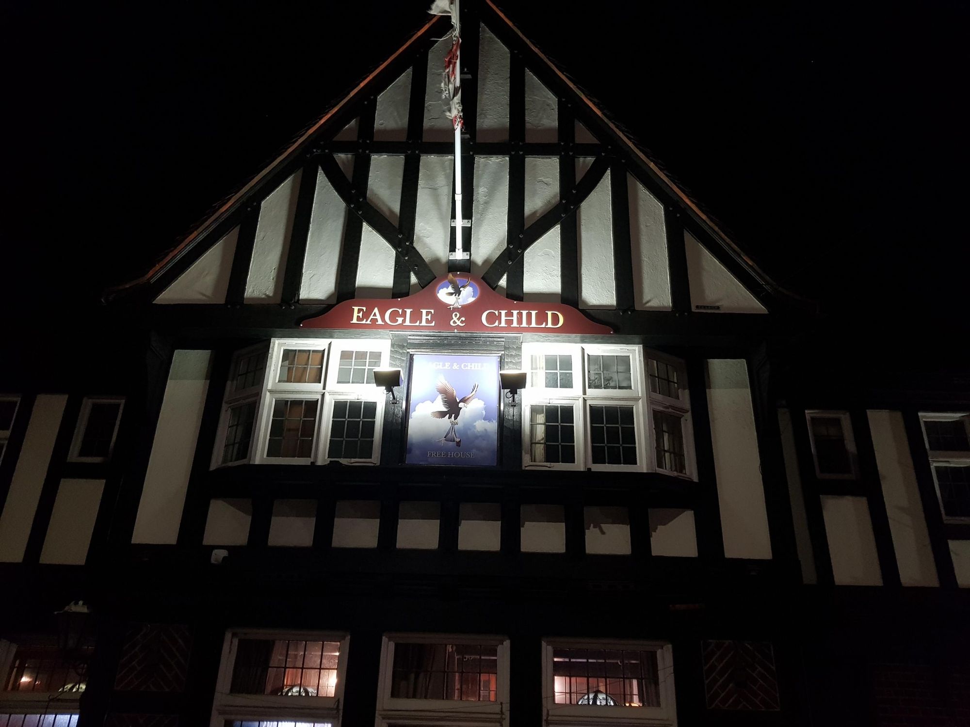 Eagle & Child - Shenfield (2). (Pub, External, Sign). Published on 14-03-2020