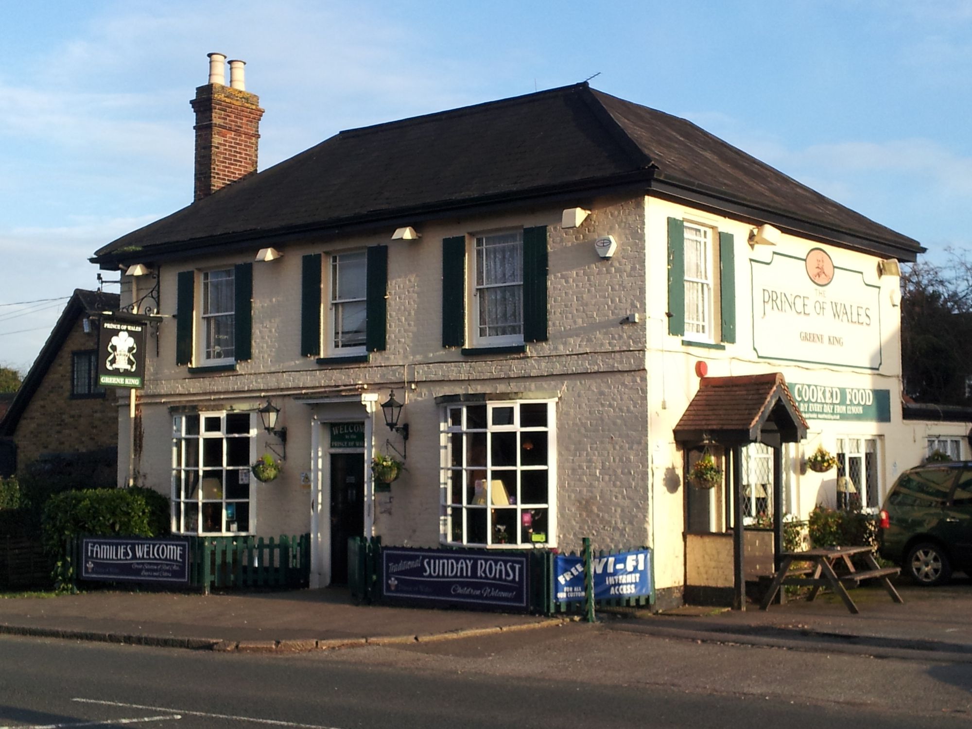 Prince Of Wales - Mountnessing (2). (Pub, External). Published on 10-02-2014