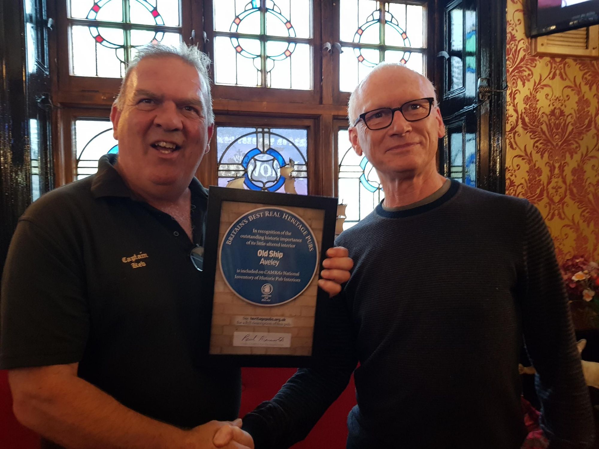 Old Ship Inn - Aveley (3) - Nat Inv Historic Interiors Award 2. (Pub, Award). Published on 09-10-2019