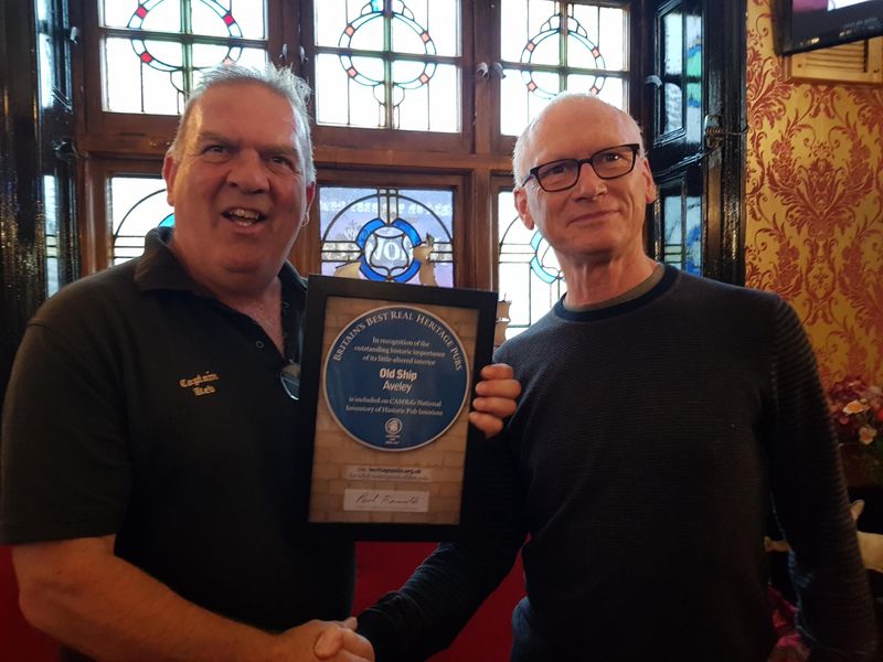 Old Ship Inn - Aveley (3) - Nat Inv Historic Interiors Award 2. (Pub, Award). Published on 09-10-2019 