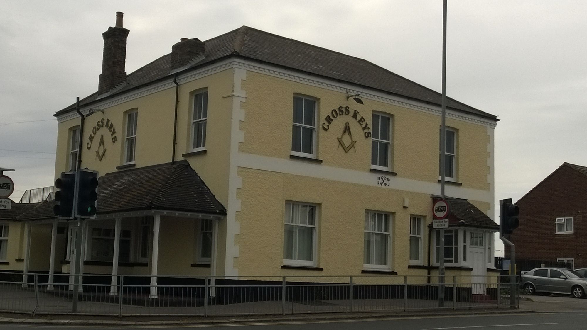 Cross Keys - Chadwell St Mary (1). (Pub, External, Key). Published on 04-05-2015
