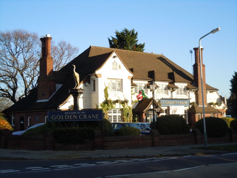 Golden Crane - Cranham (1). (Pub, External). Published on 29-12-2013