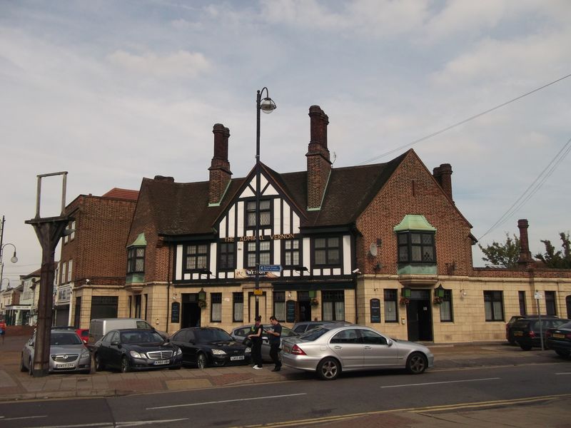 Admiral Vernon - Dagenham (1). (Pub, External). Published on 30-09-2014