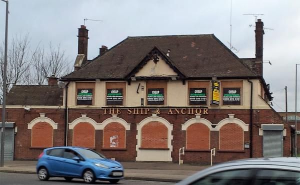 Ship & Anchor - Dagenham (2). (Pub, External, Key). Published on 08-02-2016