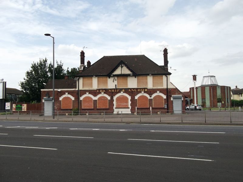 Ship & Anchor - Dagenham (1). (Pub, External). Published on 18-06-2014