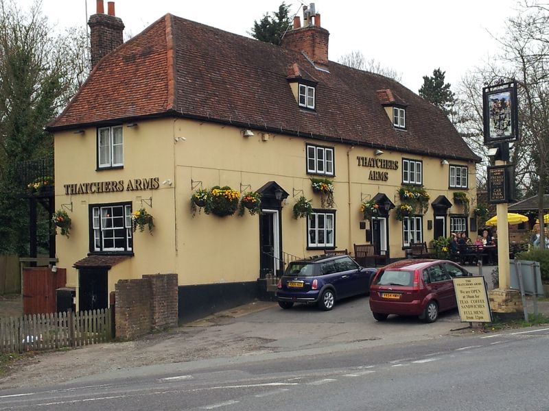 Thatchers Arms - Great Warley (1). (Pub, External, Key). Published on 31-03-2014