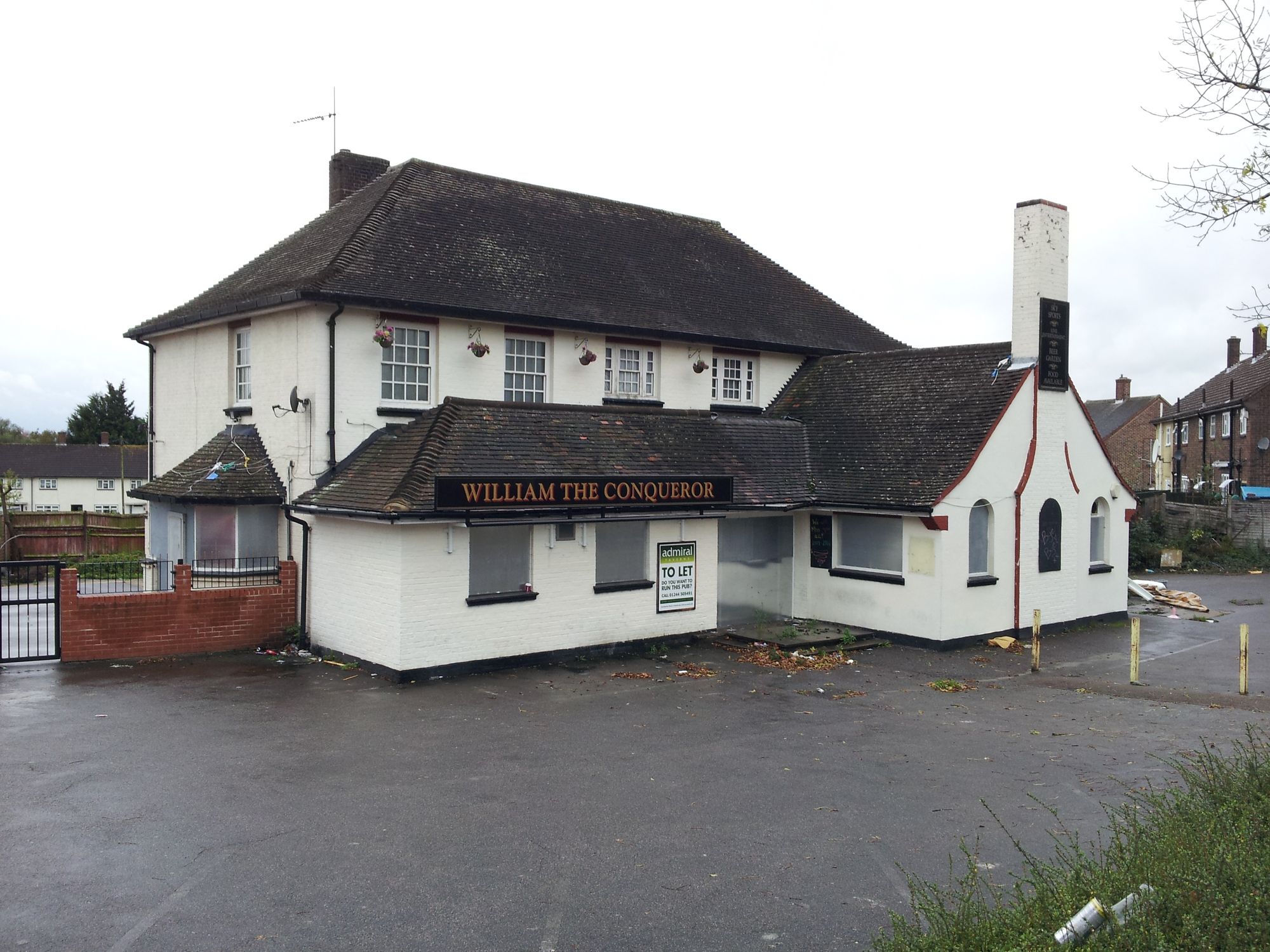 William The Conqueror - Harold Hill (1). (Pub, External). Published on 02-11-2014
