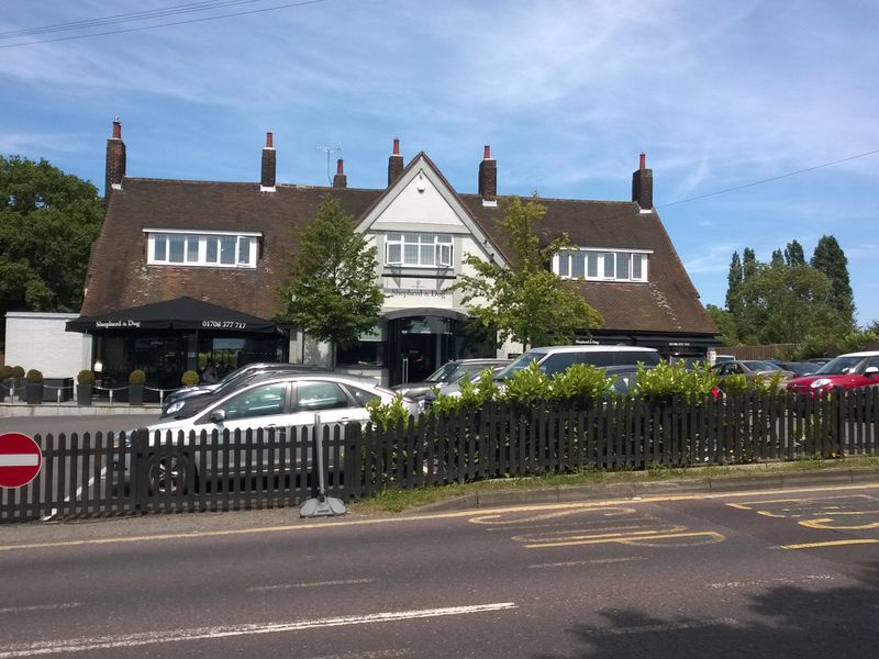 Shepherd & Dog - Harold Wood (2). (Pub, External). Published on 22-06-2014