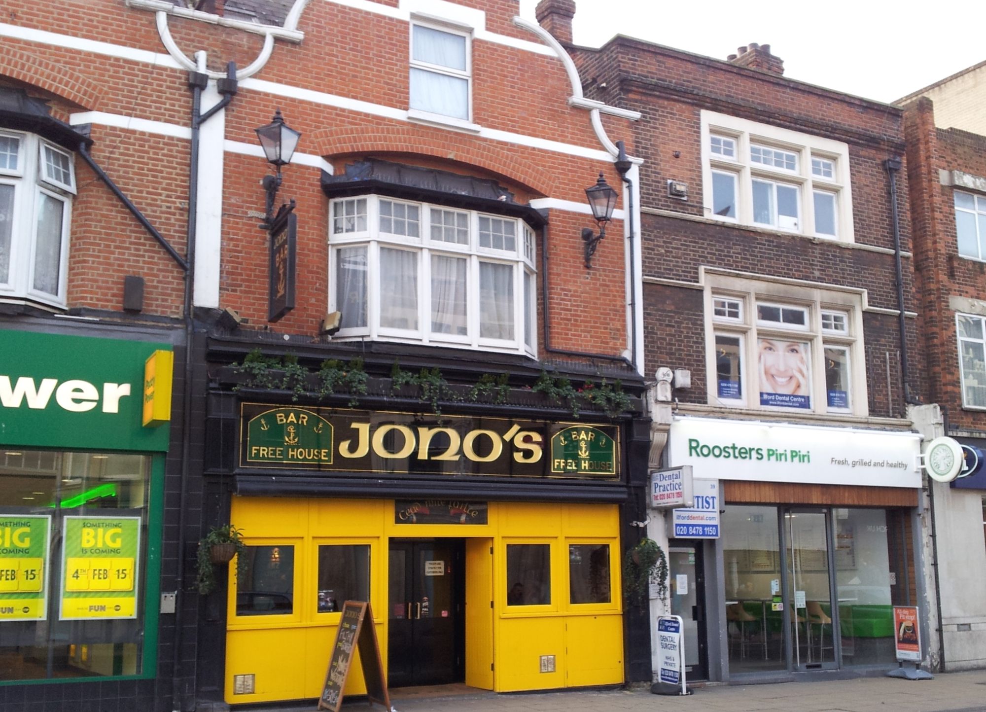 Jono's Bar - Ilford (2). (Pub, External). Published on 05-02-2015