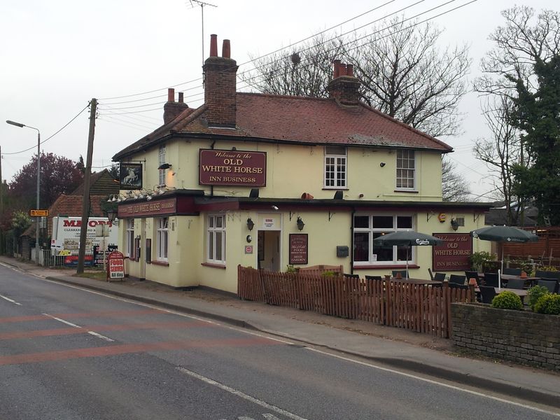 Old White Horse - North Ockendon (1). (Pub, External). Published on 31-03-2014