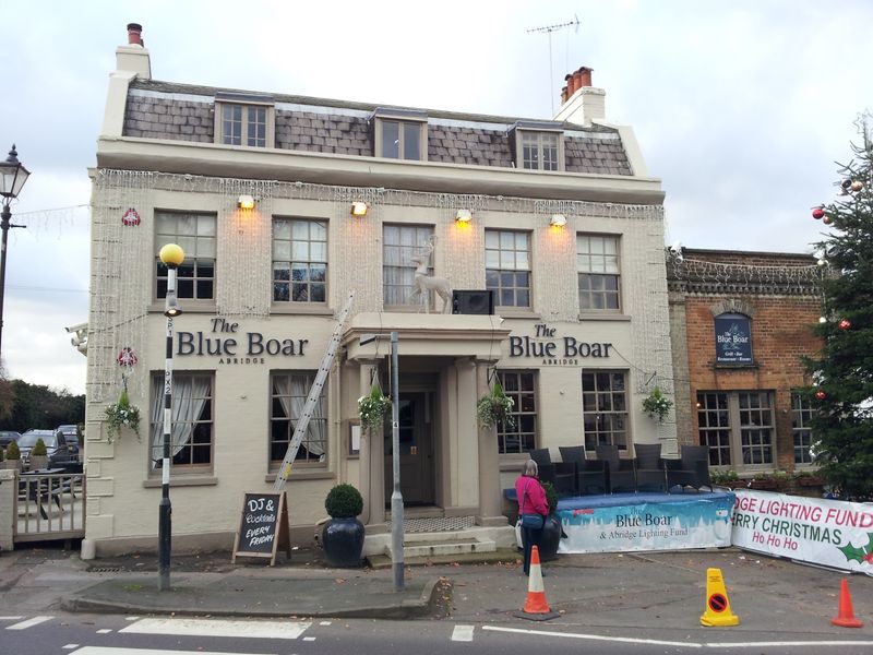 Blue Boar - Abridge (1). (Pub, External). Published on 01-12-2014