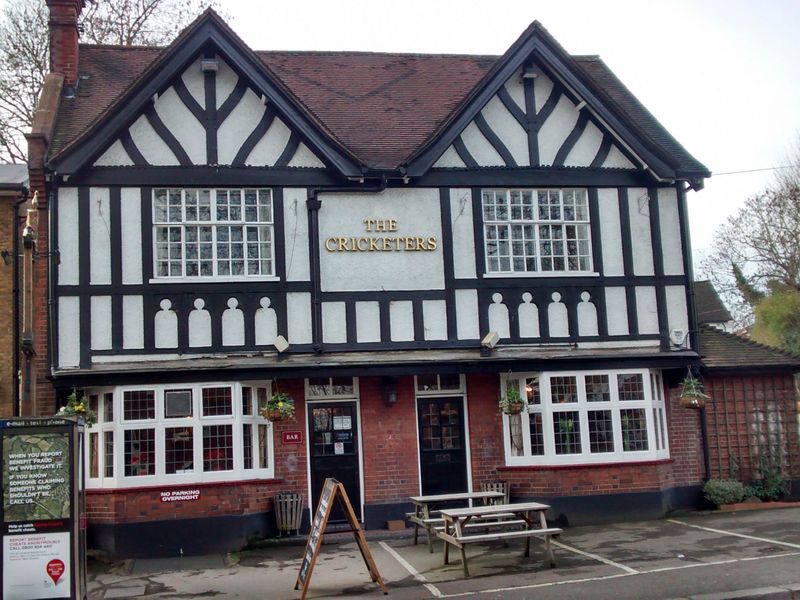 Cricketers - Woodford Green (1). (Pub, External). Published on 23-01-2014