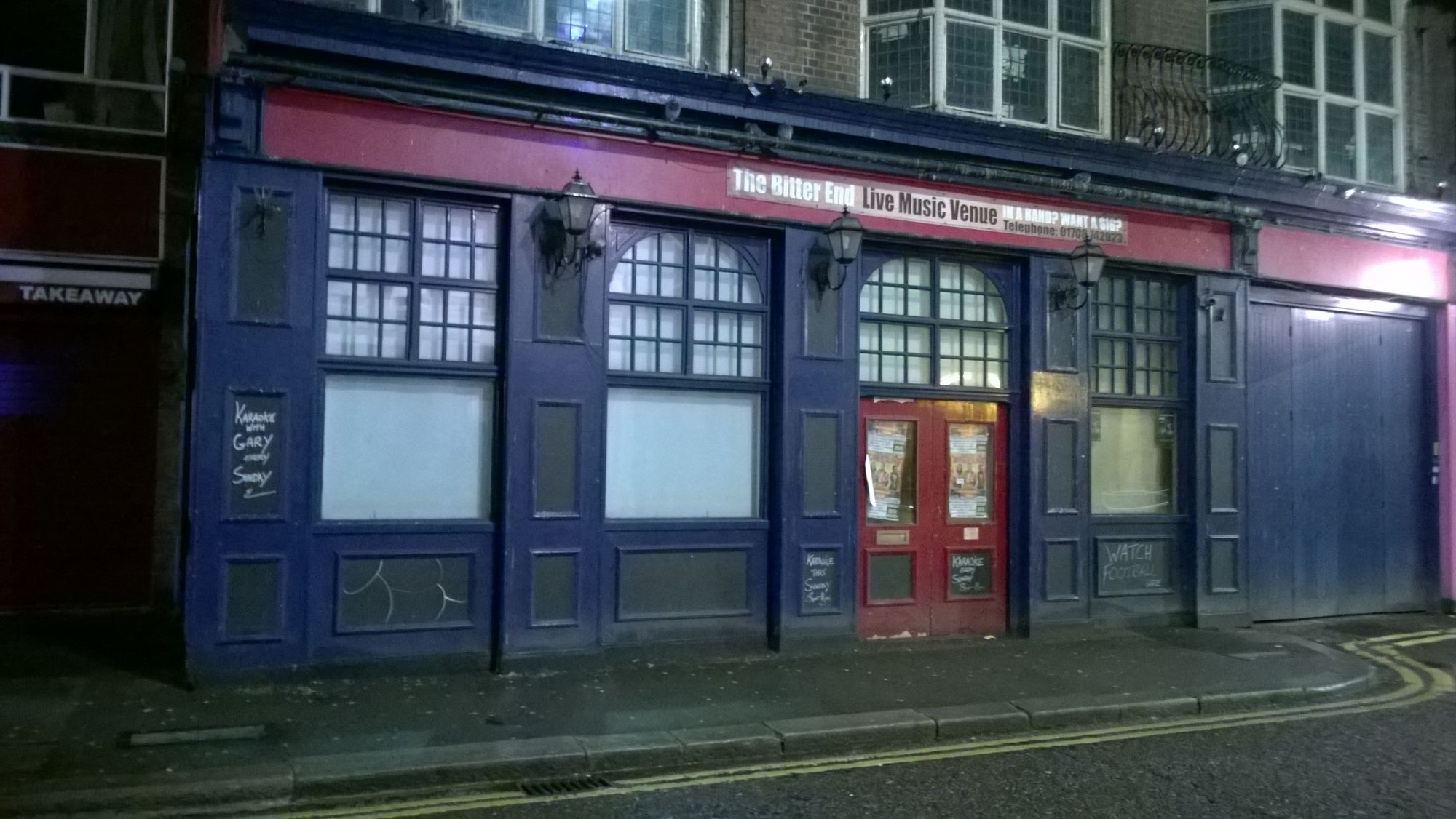 Bitter End - Romford (1). (Pub, External). Published on 01-12-2014