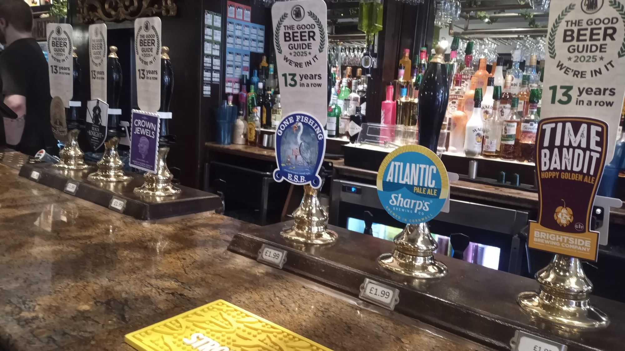Guest Beer selection on 5 August 2025. (Bar). Published on 06-08-2025