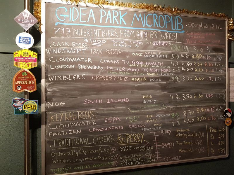 Gidea Park Micropub - Gidea Park (B). (Pub, Bar). Published on 09-12-2019