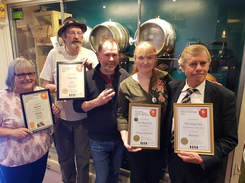 Hop Inn Micropub - Hornchurch (E) - Nat_Regional Cider PotY. (Pub, Bar, Publican, Award). Published on 20-10-2022 