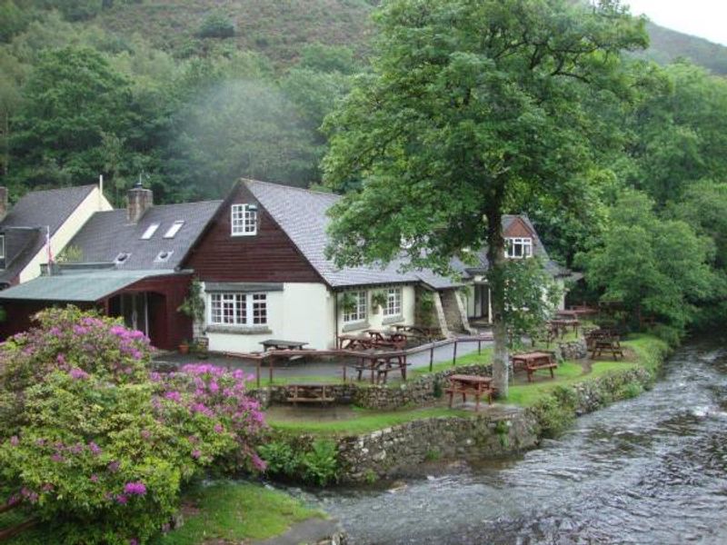 Fingle Bridge Inn. (Pub). Published on 21-06-2012