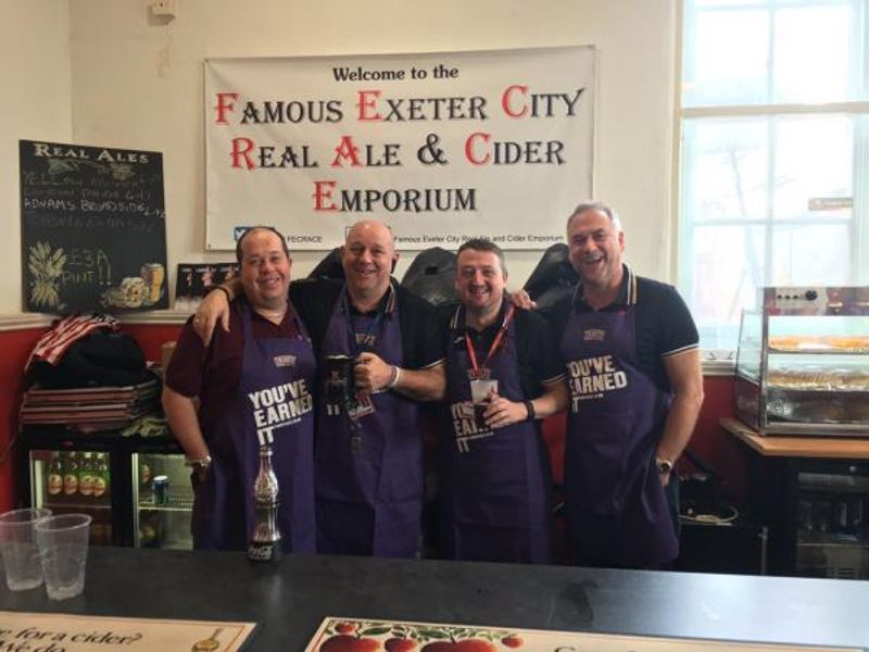 Real Ale Cider Emporium Exeter City Football Club. (Bar). Published on 05-03-2016 