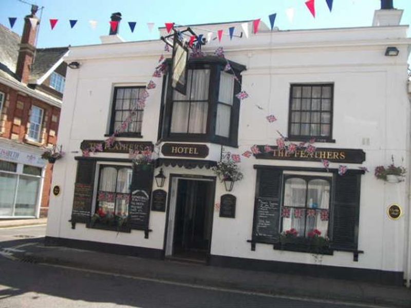 Feathers Hotel. (Pub, External). Published on 23-07-2012