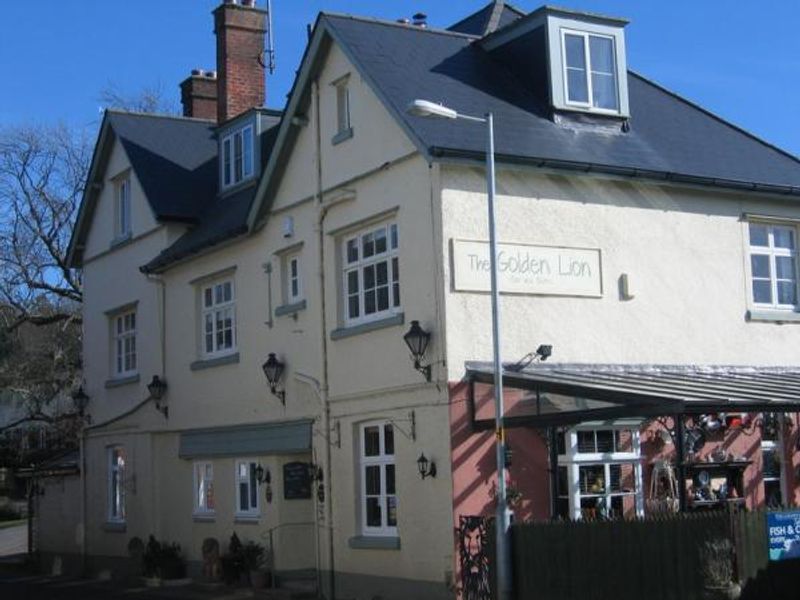 Golden Lion Inn. (Pub, External). Published on 24-03-2015 