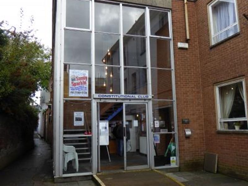 Tiverton Consitutional Club. (Pub, External, Key). Published on 20-10-2014