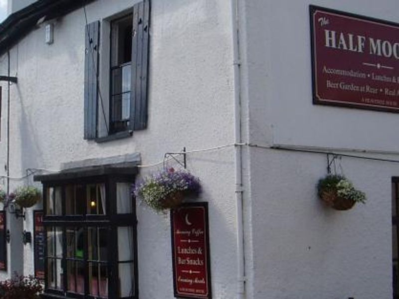 Half Moon Inn. (Pub, External, Sign). Published on 20-05-2013