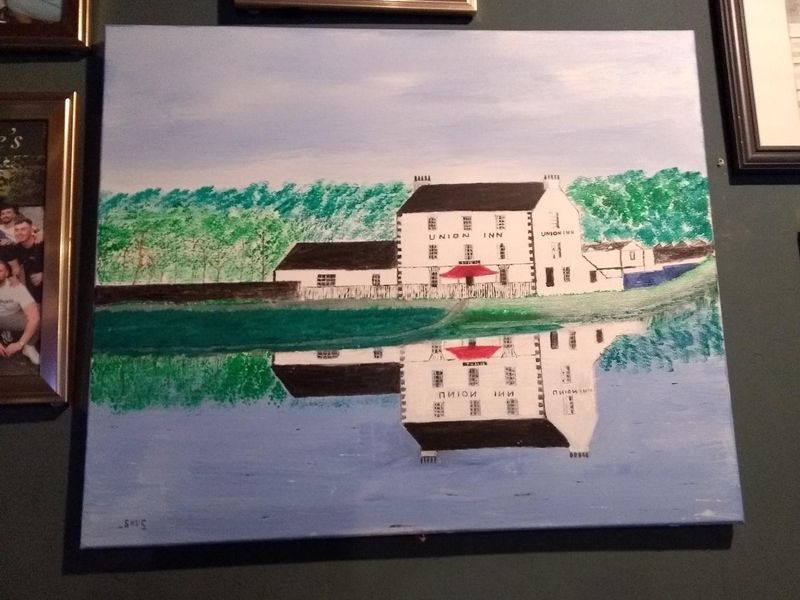 Pub painting. (Sign). Published on 03-08-2024
