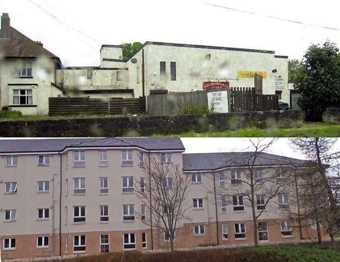 Block of new flats at North Broomage. (External). Published on 19-01-2026