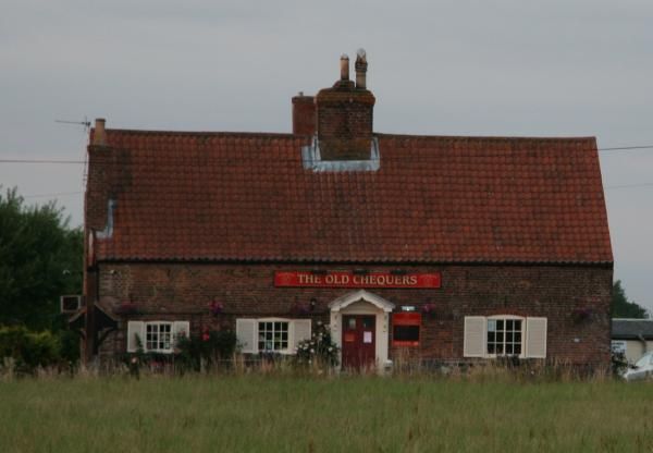 Old Chequers, Croft. (Pub, External, Key). Published on 14-08-2015