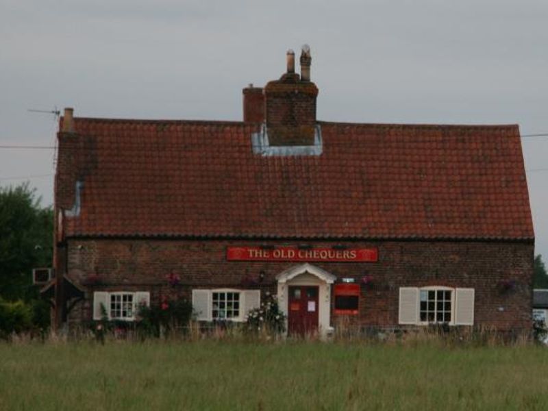 Old Chequers, Croft. (Pub, External, Key). Published on 14-08-2015
