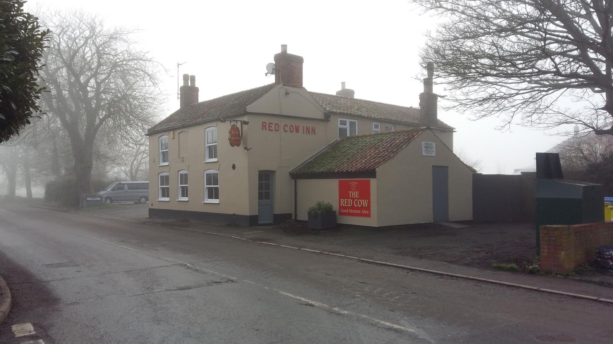 Red Cow, Fishtoft. (Pub, External, Key). Published on 01-02-2019