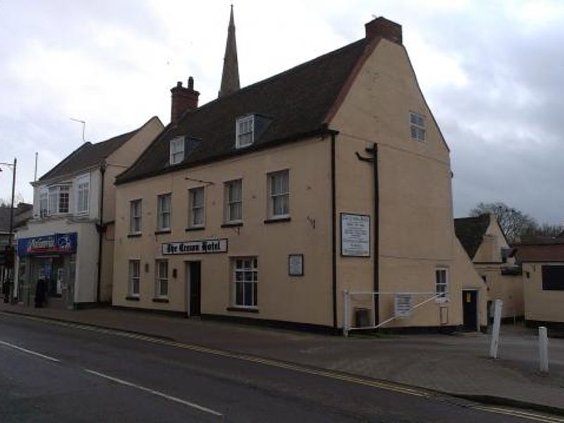 Crown Hotel, Holbeach. (Pub, External, Key). Published on 17-02-2014