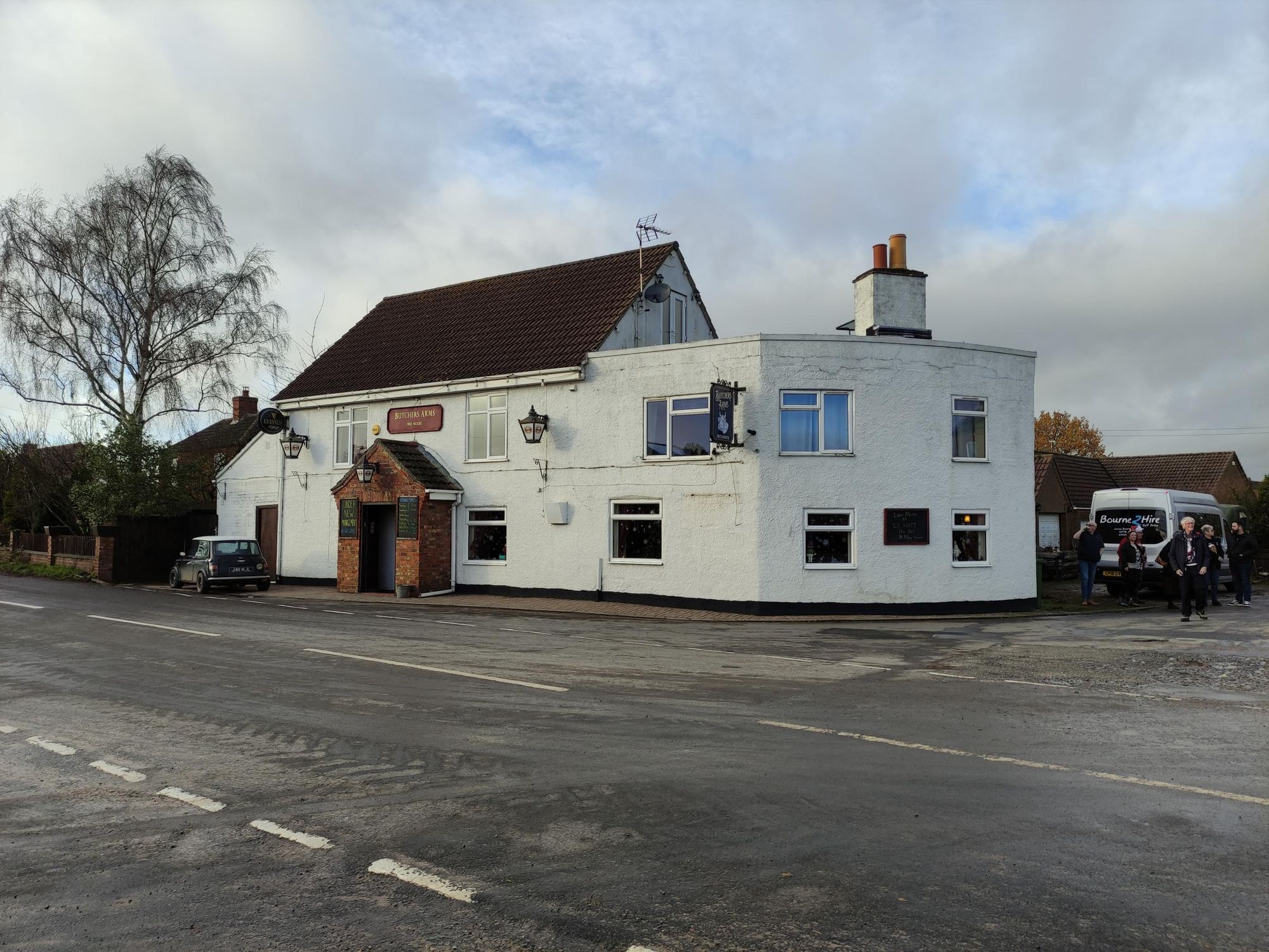 Butchers Arms, Old Leake Commonside. (Pub, External, Key). Published on 08-12-2025