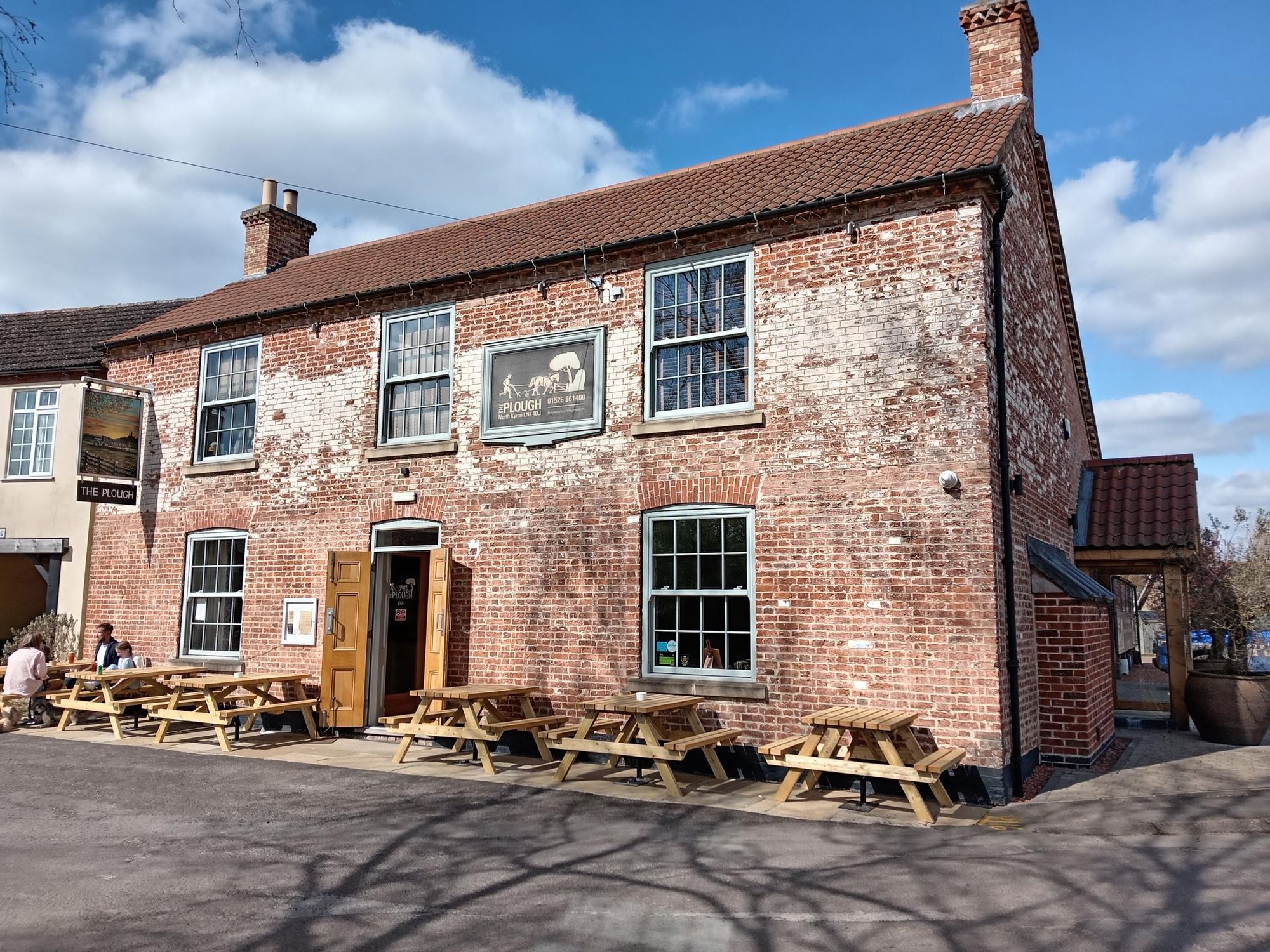 Plough, North Kyme. (Pub, External, Key). Published on 11-04-2025