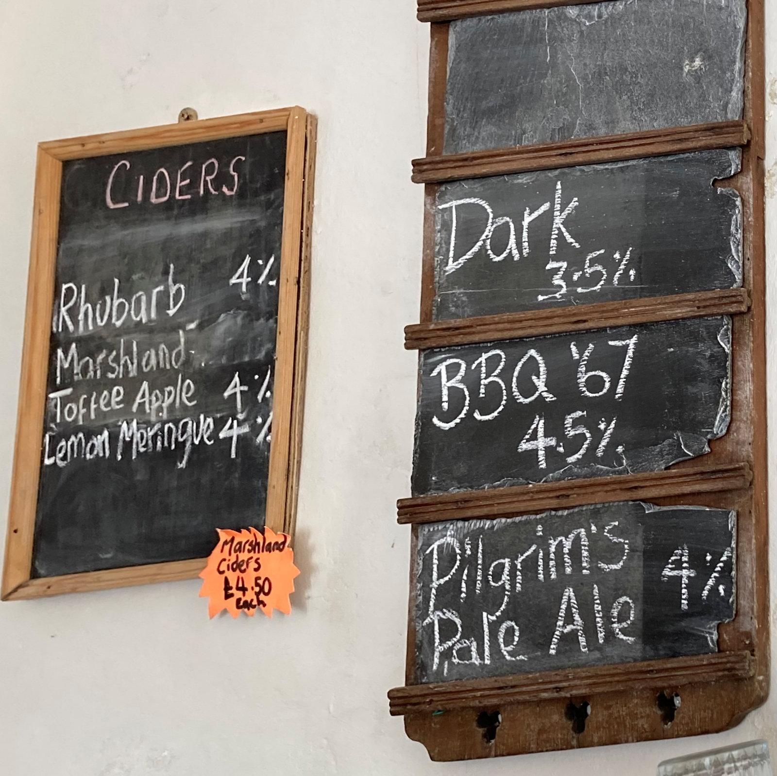 Beers and Ciders, April 2025. (Bar). Published on 23-04-2025