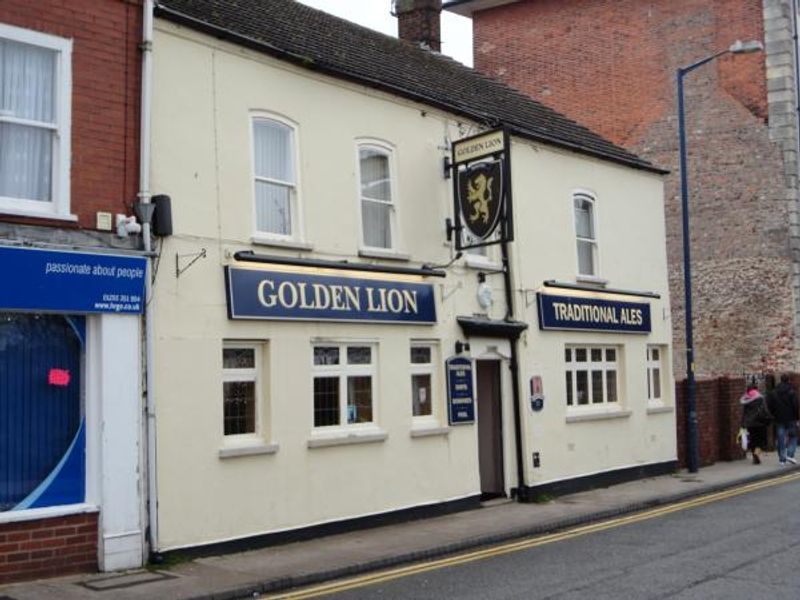 Golden Lion, Boston. (Pub, External). Published on 01-05-2012