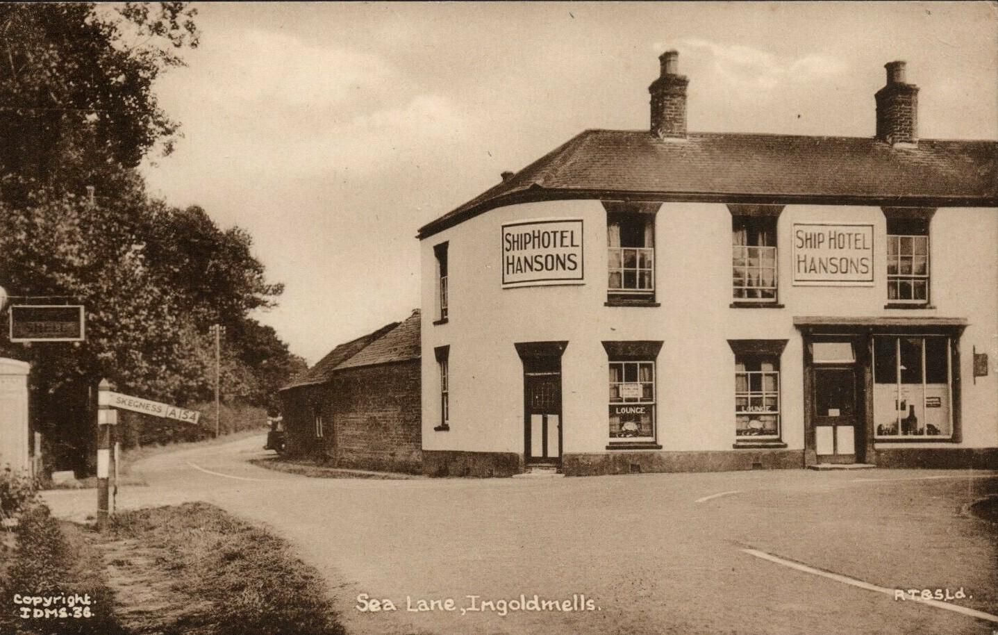 Old photograph of the Ship Inn. (Pub, External). Published on 10-05-2024