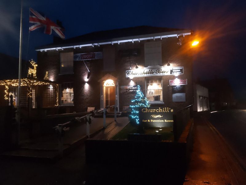 Churchills Bar, Long Sutton. (Pub, External, Key). Published on 25-11-2024