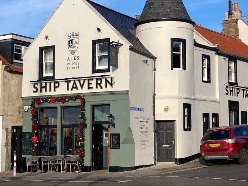 Ship Inn, Anstruther (Photo: Tom Davidson, November 2023). (Pub, External, Key). Published on 29-12-2023