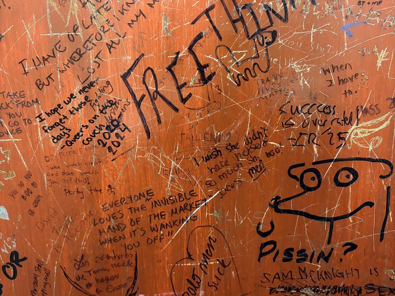 The infamous graffiti . (Pub). Published on 25-01-2026 