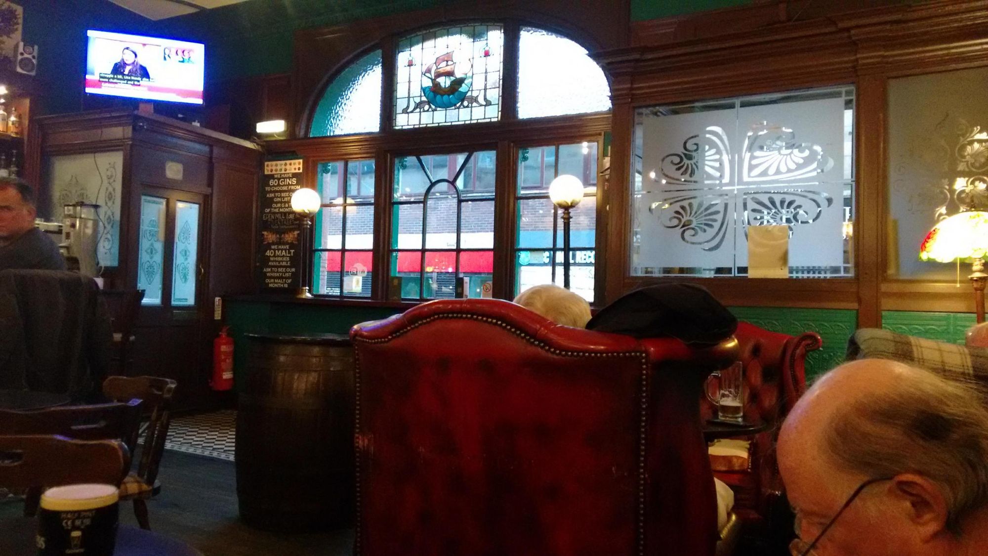 window from inside. (Bar). Published on 07-01-2020